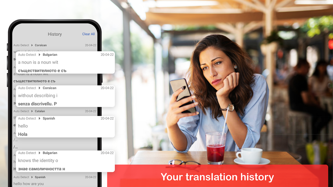 Translate App: Text and Voice - عکس برنامه موبایلی اندروید