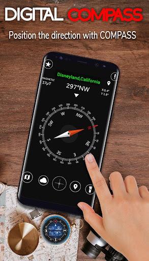 Compass - Digital Compass - Image screenshot of android app