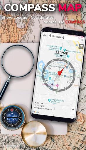 Compass - Digital Compass - عکس برنامه موبایلی اندروید