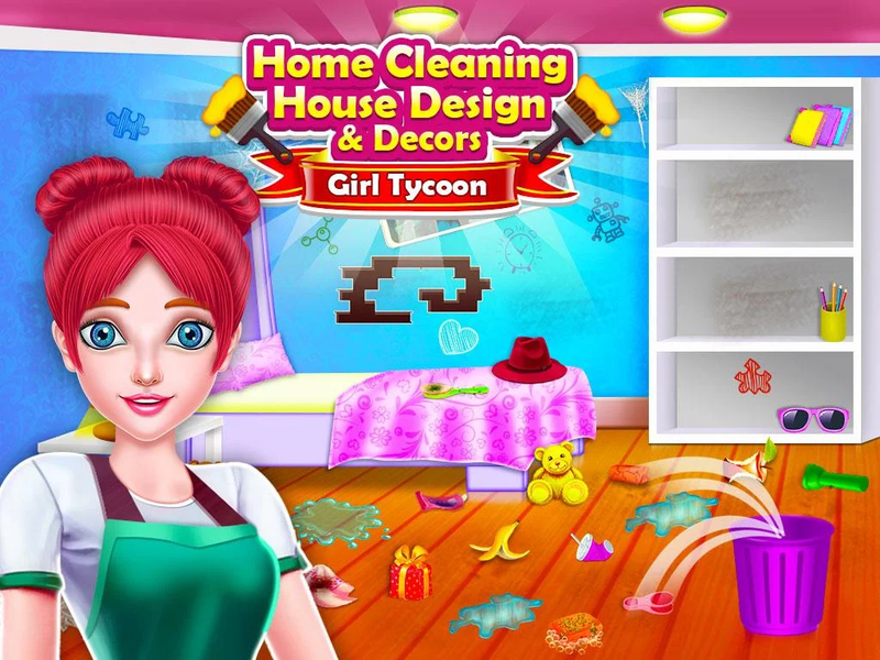 Big House Cleaning Girls Games - عکس برنامه موبایلی اندروید