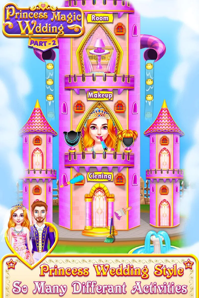 Princess Wedding Makeup Salon - Image screenshot of android app