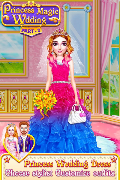 Princess Wedding Makeup Salon - عکس برنامه موبایلی اندروید