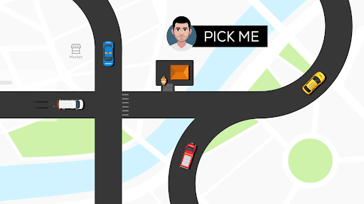 Pick N Drop Taxi Simulator - عکس بازی موبایلی اندروید