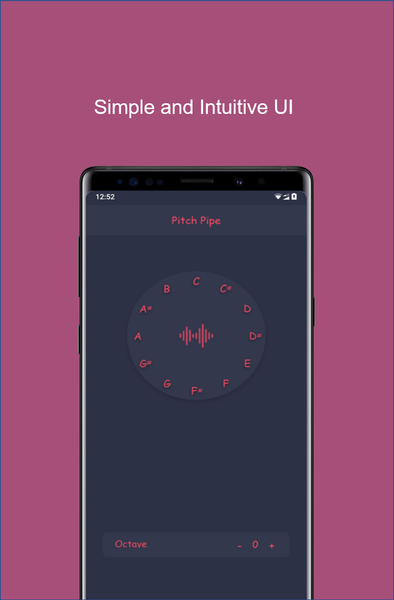 Pitch Pipe - عکس برنامه موبایلی اندروید