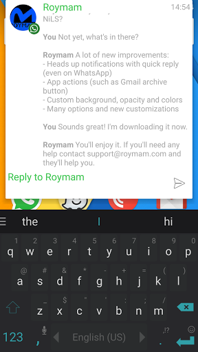 NiLS Lock Screen Notifications - Image screenshot of android app