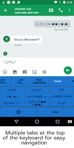 Copypasta Keyboard - Image screenshot of android app