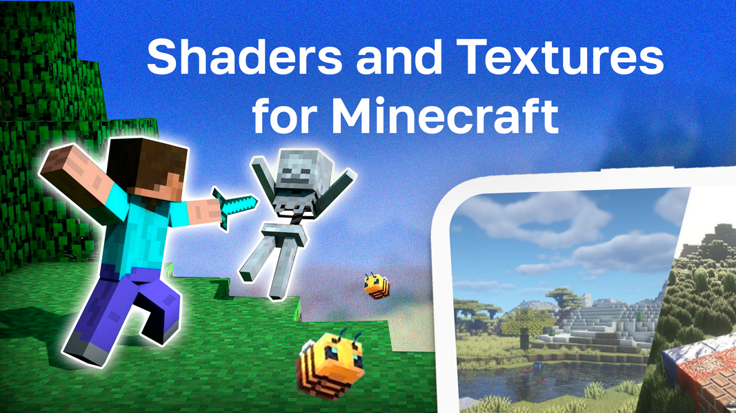 Shaders and Textures for MCPE - عکس برنامه موبایلی اندروید