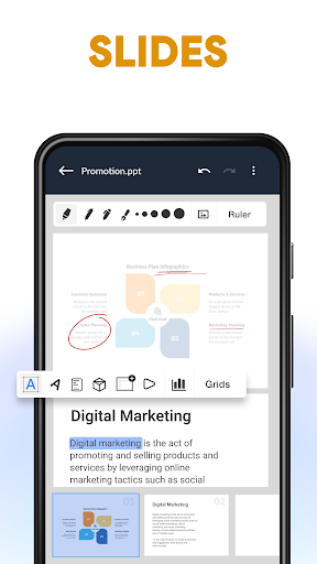 Word, PDF, XLS, PPT: A۱ Office - عکس برنامه موبایلی اندروید