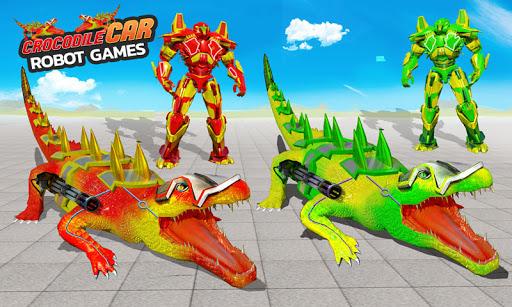 Robot Game Transform Crocodile - عکس بازی موبایلی اندروید