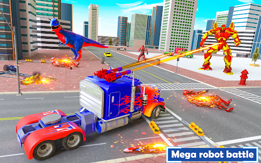 Limo Car Dragon Robot Car Game - عکس بازی موبایلی اندروید