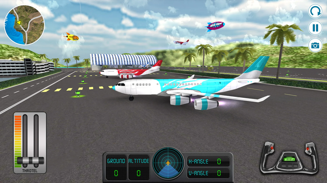 City Pilot Airplane Journey - عکس بازی موبایلی اندروید