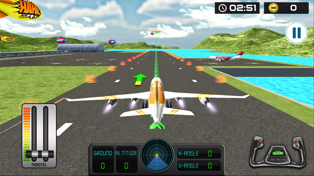 City Pilot Airplane Journey - عکس بازی موبایلی اندروید
