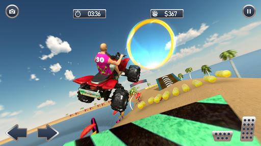 Beach ATV Bike Quad Stunt Racing - Image screenshot of android app