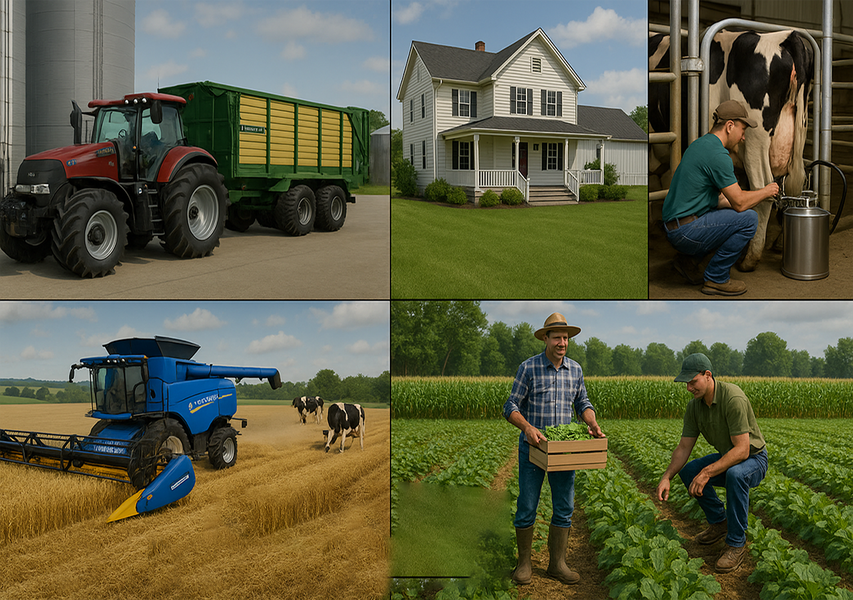 Farm Simulator ۲۵: Farming Sim - عکس بازی موبایلی اندروید