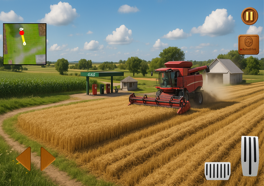 Farm Simulator ۲۵: Farming Sim - عکس بازی موبایلی اندروید
