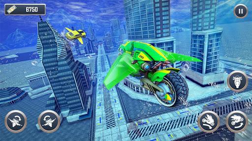 Underwater Racing Motorbike 3D - Gameplay image of android game