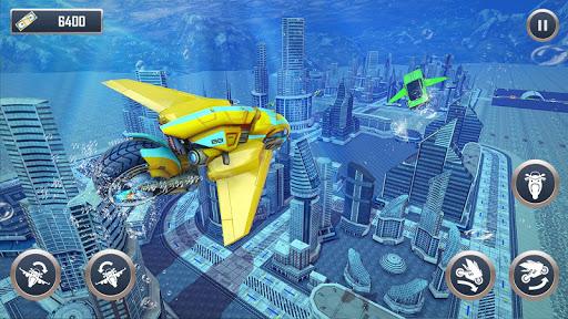 Underwater Racing Motorbike 3D - Gameplay image of android game
