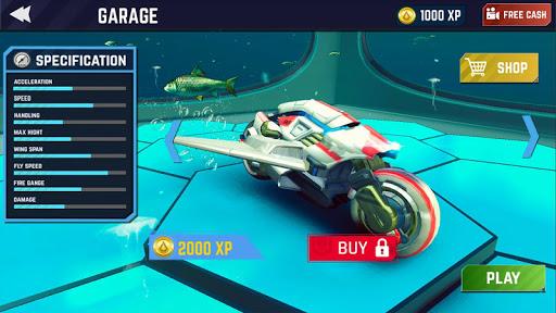 Underwater Racing Motorbike 3D - Gameplay image of android game