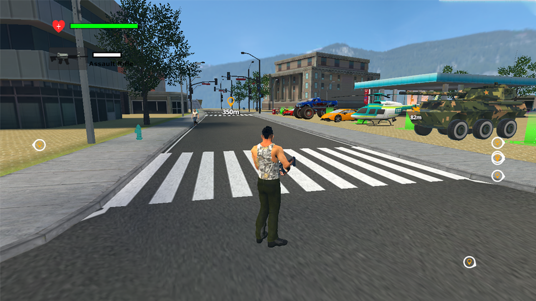 Gangster Vegas Crime Simulator - Gameplay image of android game