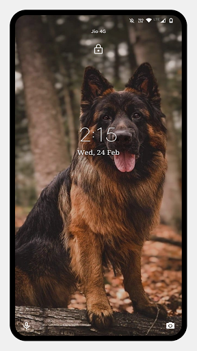 German Shepherd Dog Wallpapers - عکس برنامه موبایلی اندروید