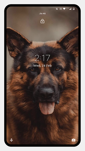 German Shepherd Dog Wallpapers - عکس برنامه موبایلی اندروید