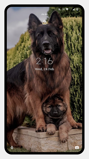 German Shepherd Dog Wallpapers - عکس برنامه موبایلی اندروید