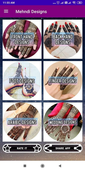 Mehndi Biggest Collection - Image screenshot of android app