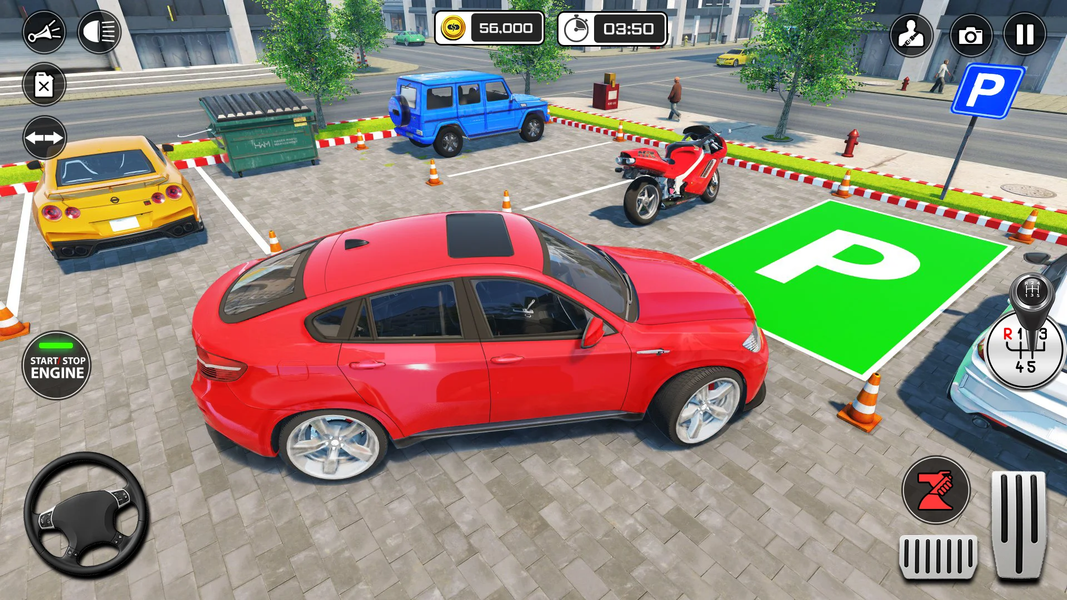 Car Parking School - Car Games - Gameplay image of android game
