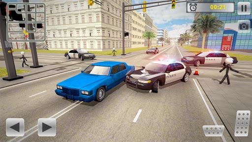 Transport Stickman Prisoner Police Car Chase - Image screenshot of android app