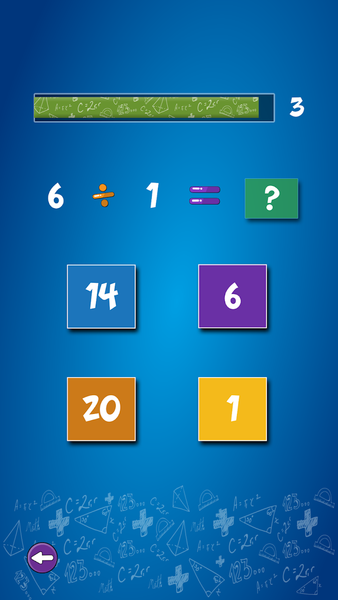 Math Challenge - Math Game - عکس بازی موبایلی اندروید