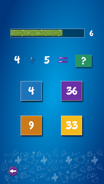 Math Challenge - Math Game - عکس بازی موبایلی اندروید