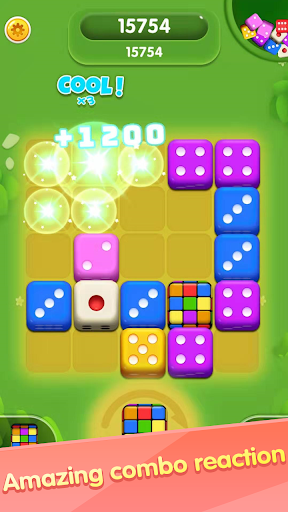 Dice Garden - Number Merge Puzzle - Gameplay image of android game