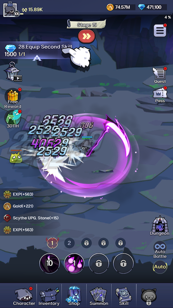 Death Crow : dc idle RPG - عکس بازی موبایلی اندروید