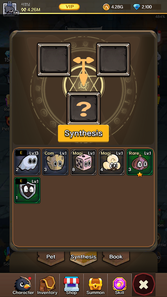 Grim Reaper: K-demon Idle RPG - Gameplay image of android game