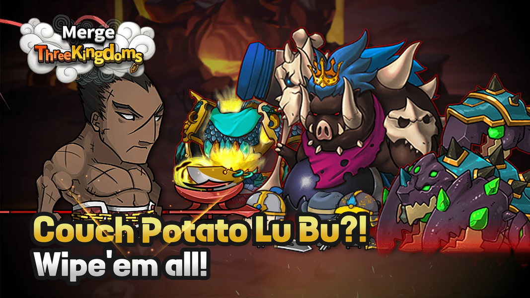 Merge Three Kingdoms Idle RPG - عکس بازی موبایلی اندروید