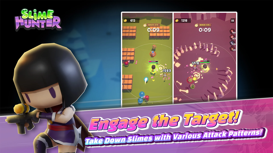 Slime Hunter : Monster Rampage - عکس بازی موبایلی اندروید