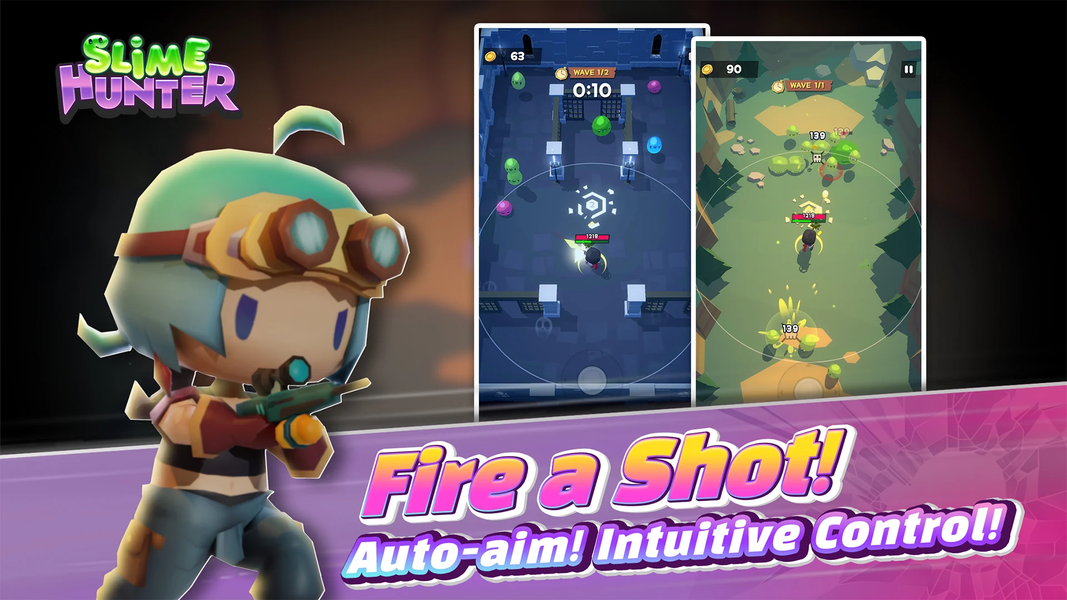 Slime Hunter : Monster Rampage - عکس بازی موبایلی اندروید