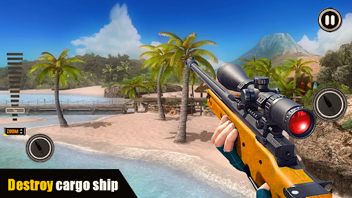 Sniper 3D: FPS Shooting Game - Gameplay image of android game