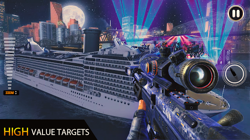 Sniper 3D: FPS Shooting Game - Gameplay image of android game