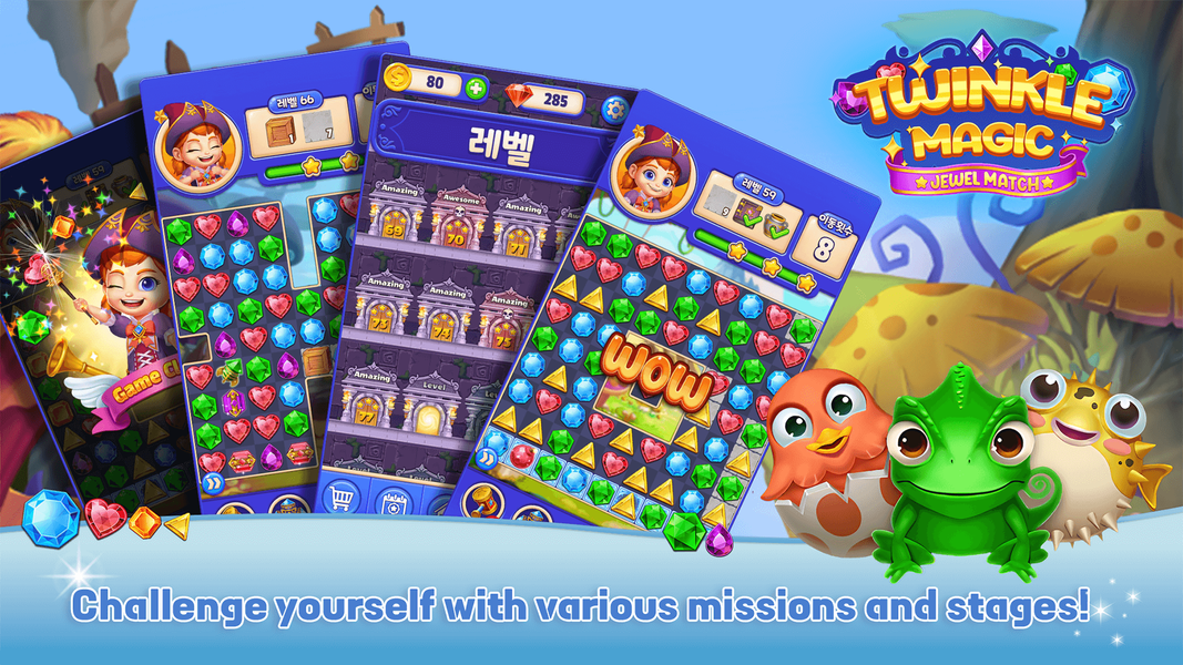 Twinkle Magic: Jewel Puzzle - عکس بازی موبایلی اندروید