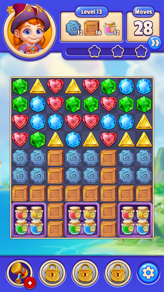 Twinkle Magic: Jewel Puzzle - عکس بازی موبایلی اندروید