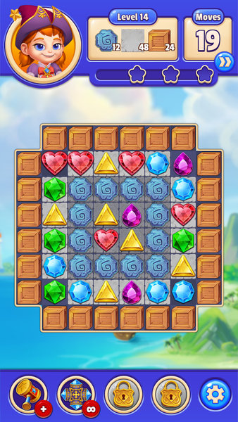 Twinkle Magic: Jewel Puzzle - عکس بازی موبایلی اندروید