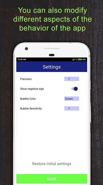 Spirit Level Tool (Bubble Leve - عکس برنامه موبایلی اندروید