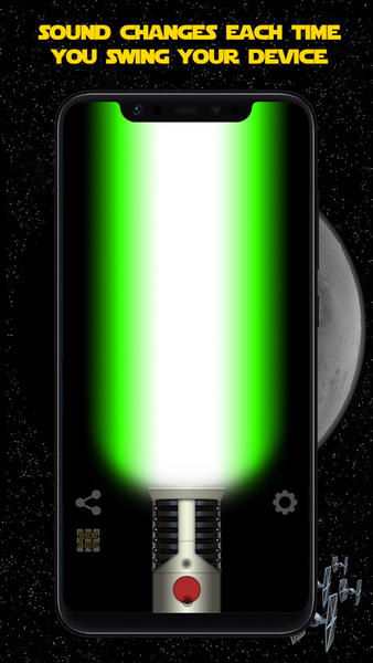 Light Saber - Galactic Weapon - عکس برنامه موبایلی اندروید