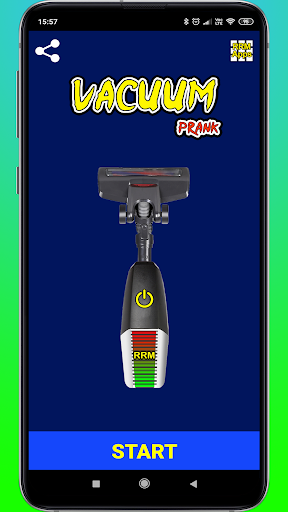Vacuum Cleaner Simulator Prank - Image screenshot of android app