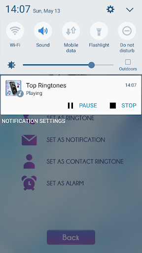 Ringtones for Android - Image screenshot of android app