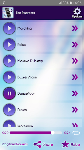 Ringtones for Android - Image screenshot of android app