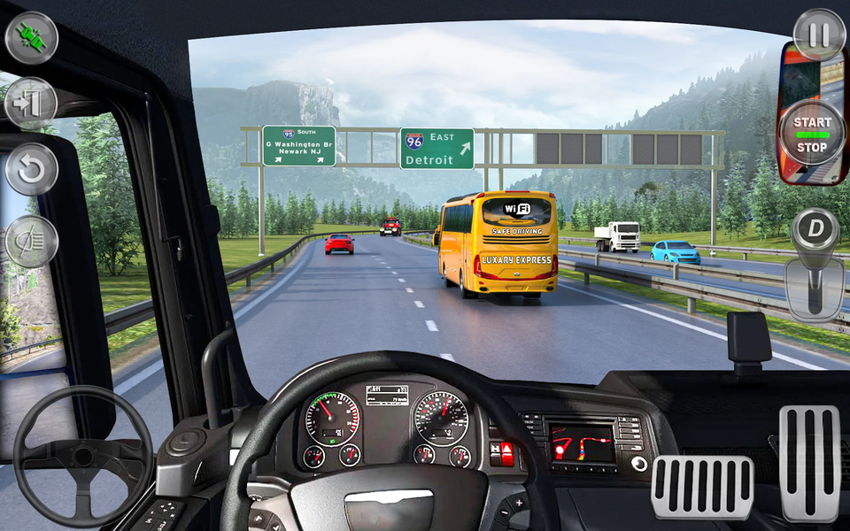 Universal Bus Simulator - Gameplay image of android game