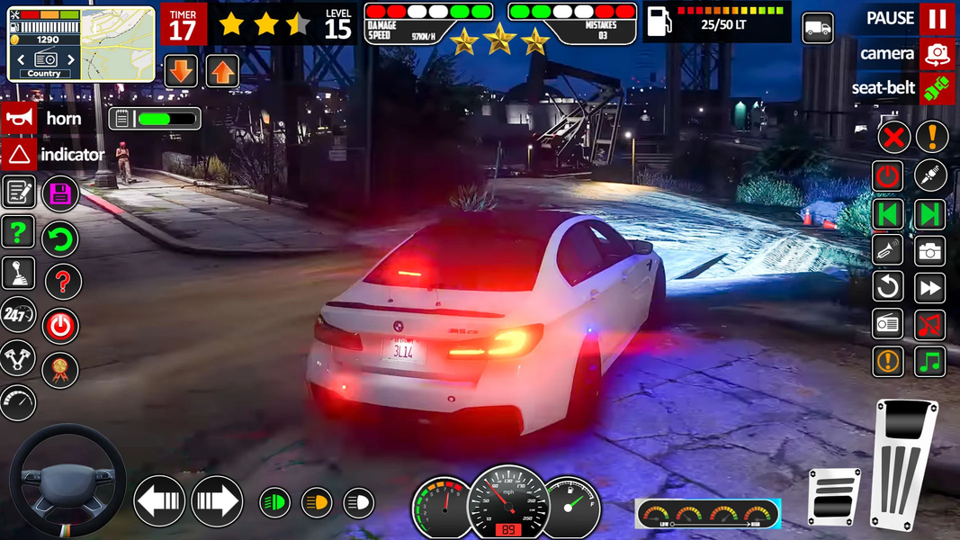 Multi Car Driving Simulator ۳D - عکس بازی موبایلی اندروید