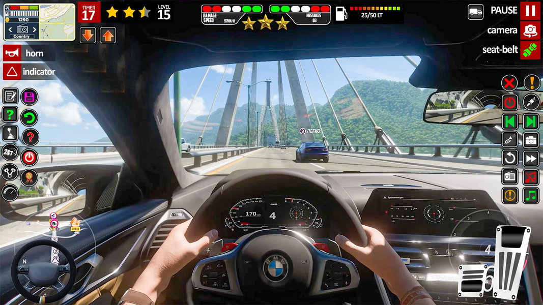 Multi Car Driving Simulator ۳D - عکس بازی موبایلی اندروید